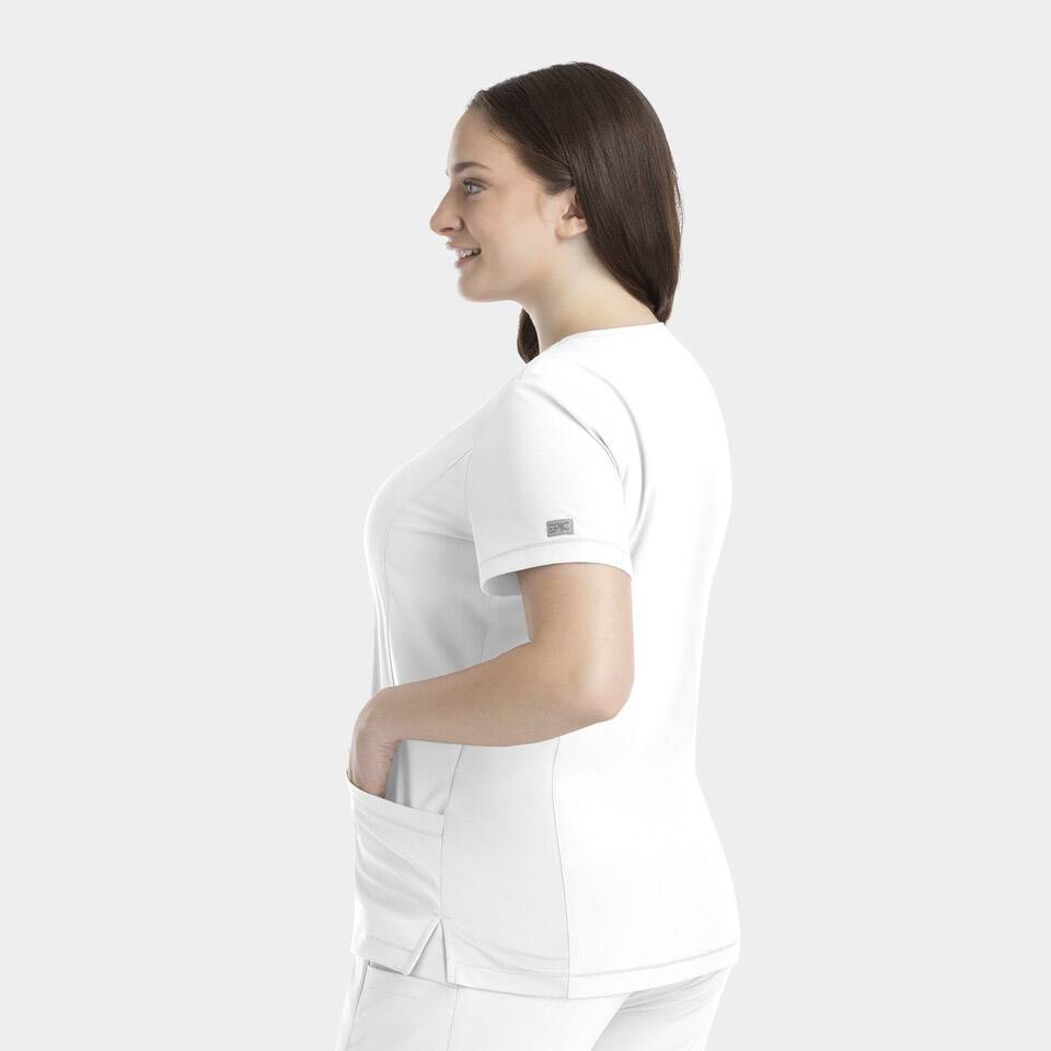 Women's V-Neck Top | 4801 4 Women's V-Neck Top | 4801 - Image 2