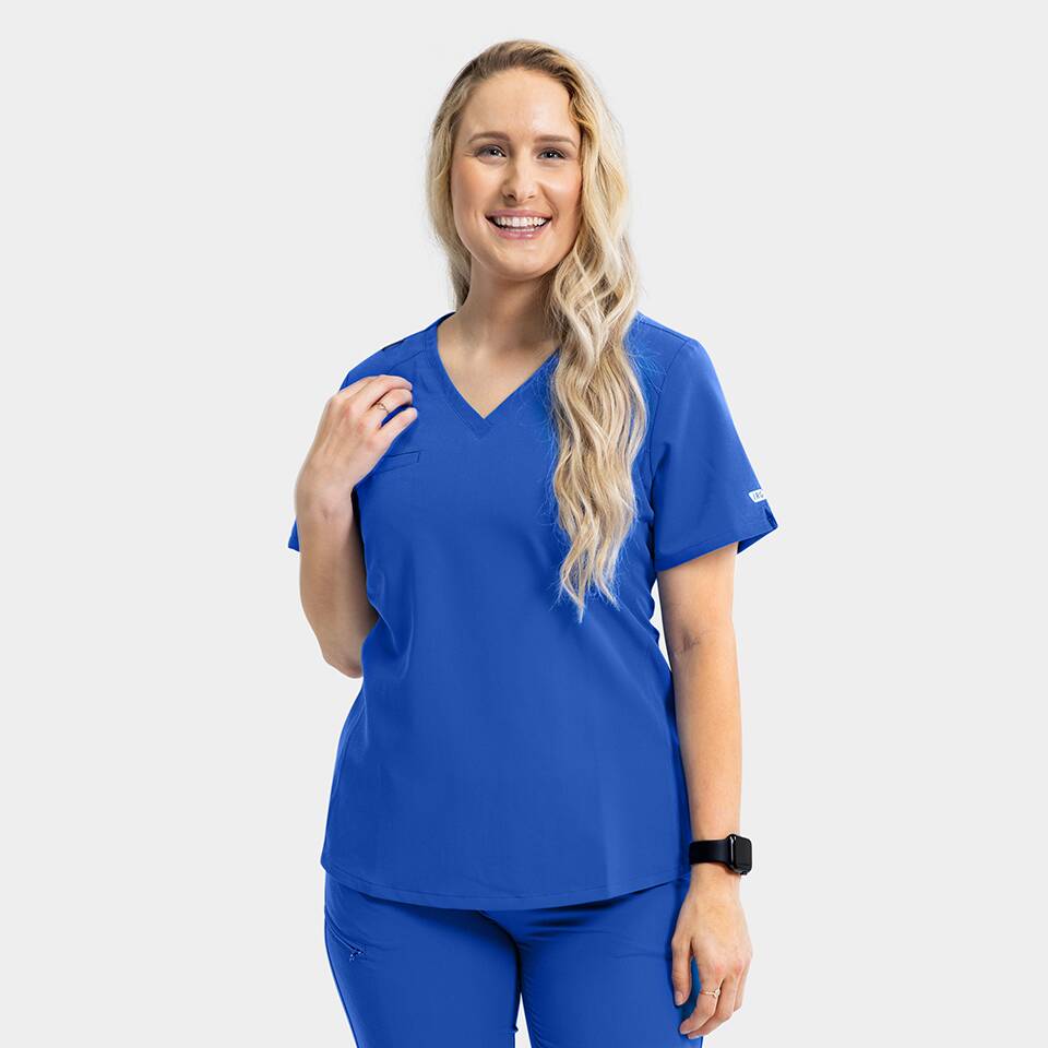Women's V-Neck Scrub Top | 3803 3 Women's V-Neck Scrub Top | 3803