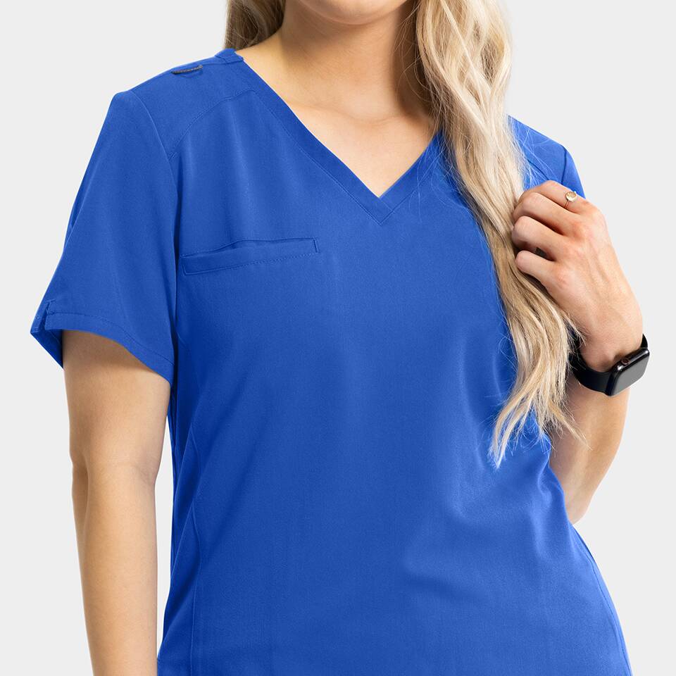 Women's V-Neck Scrub Top | 3803 6 Women's V-Neck Scrub Top | 3803 - Image 4
