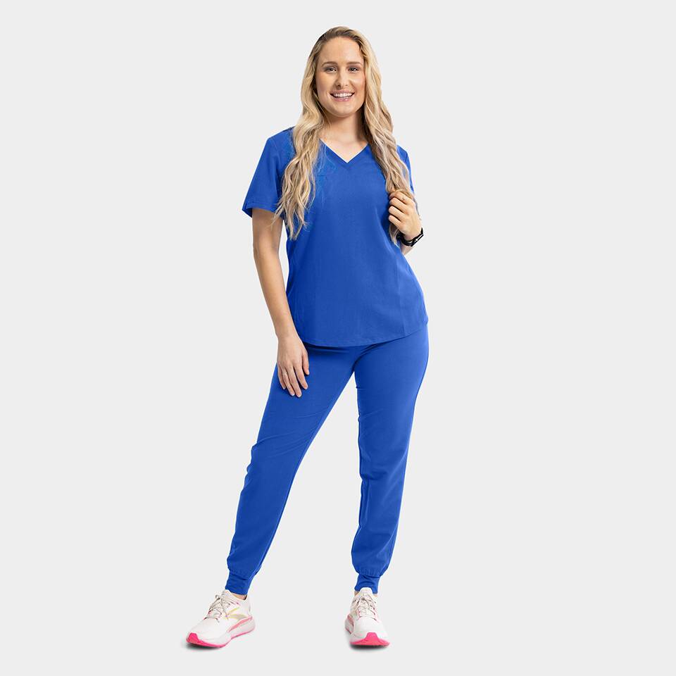 Women's V-Neck Scrub Top | 3803 8 Women's V-Neck Scrub Top | 3803 - Image 6