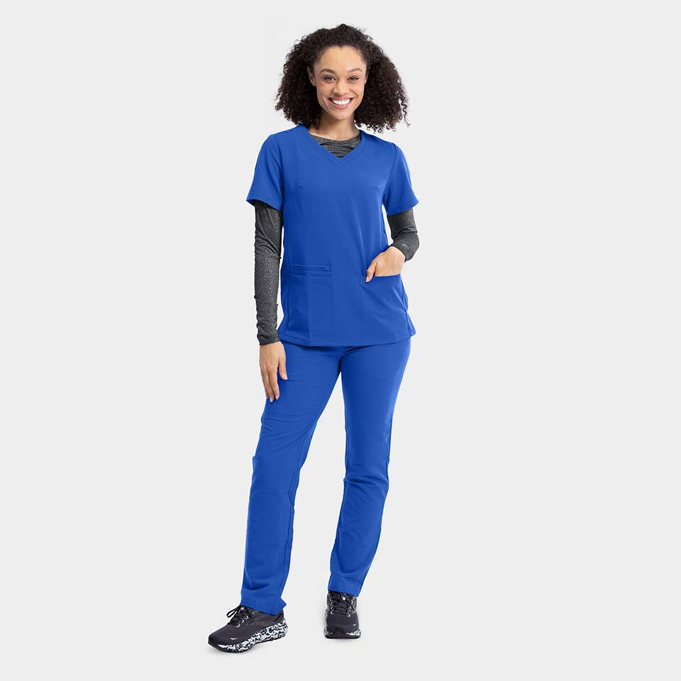 Women's Sporty V-Neck Top | 3852 8 Women's Sporty V-Neck Top | 3852 - Image 6
